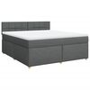 vidaXL &Kappa;&rho;&epsilon;&beta;ά&tau;&iota; Boxspring &mu;&epsilon; &Sigma;&tau;&rho;ώ&mu;&alpha; &Sigma;&kappa;&omicron;ύ&rho;&omicron; &Gamma;&kappa;&rho;&iota; 180x200 &epsilon;&kappa; &Upsilon;&phi;&alpha;&sigma;&mu;ά&tau;&iota;&nu;