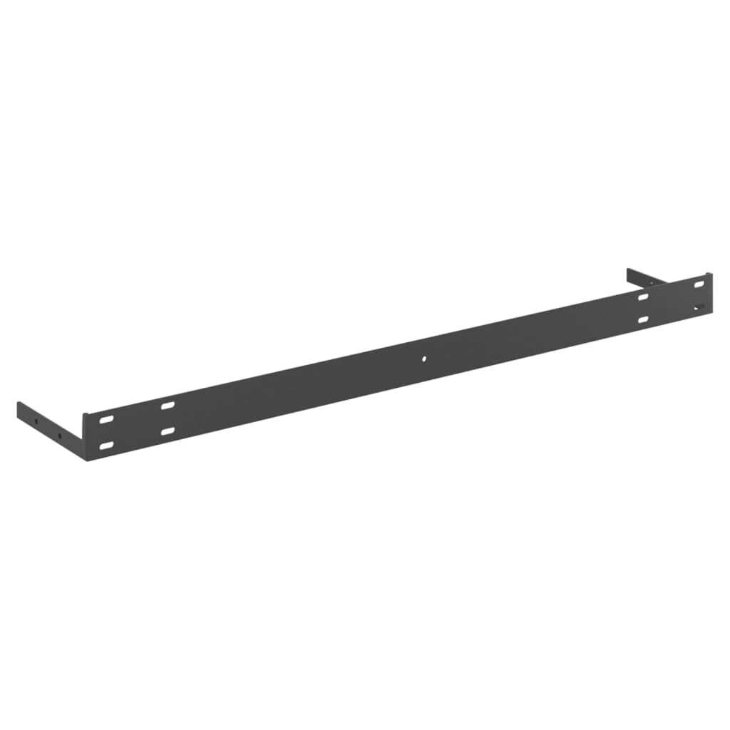 vidaXL Ράφια Τοίχου 2 τεμ. Δρυς/Λευκό 80x23,5x3,8 εκ. MDF