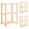 vidaXL &Rho;&alpha;&phi;&iota;έ&rho;&epsilon;&sigmaf; 3 &Epsilon;&pi;&iota;&pi;έ&delta;&omega;&nu; 3 &tau;&epsilon;&mu; 150 &kappa;. 60x38x90 &epsilon;&kappa;. &Mu;&alpha;&sigma;ί&phi; &Xi;ύ&lambda;&omicron; &Pi;&epsilon;ύ&kappa;&omicron;&upsilon;