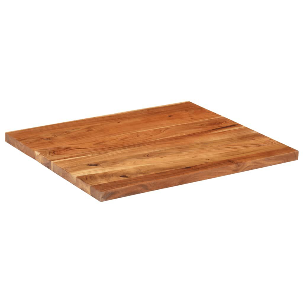 vidaXL Επιφάνεια Τραπεζιού Ορθογώνια 90x80x3,8 εκ. Μασίφ Ξύλο Ακακίας