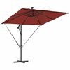 vidaXL Ομπρέλα Cantilever Banana Τερακότα 249 x 249 x 250 εκ.