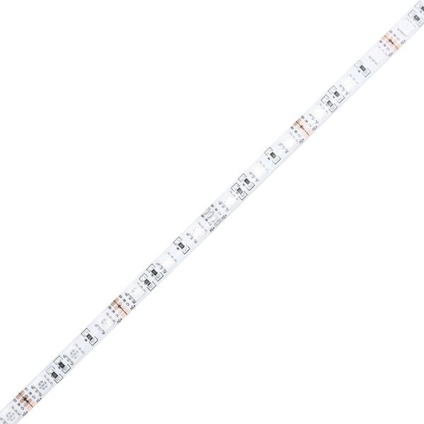 vidaXL Τραπεζάκι Σαλονιού με Φώτα LED Καφέ Δρυς 55x55x31 εκ.