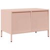 vidaXL Έπιπλο Τηλεόρασης Ροζ 68 x 39 x 43,5 εκ. Χάλυβας Ψυχρής Έλασης