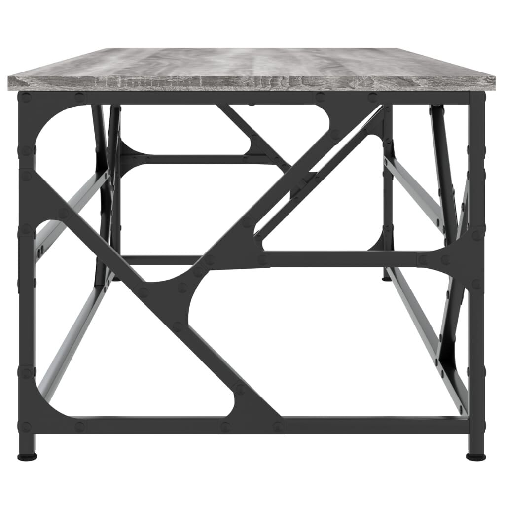 vidaXL Τραπεζάκι Σαλονιού Γκρι Sonoma 100x50x40 εκ. Επεξεργασμένο Ξύλο