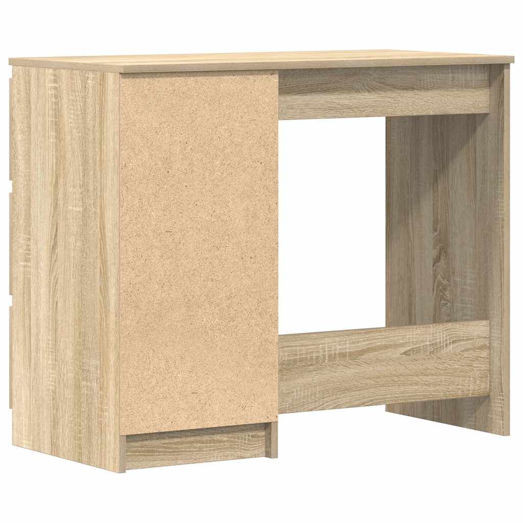 vidaXL Γραφείο Χρώμα Sonoma Δρυς 90 x 45 x 76 εκ. από Επεξ. Ξύλο