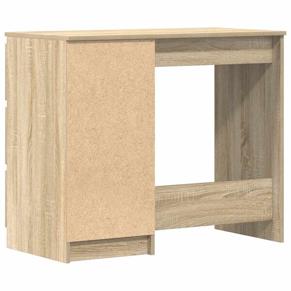 vidaXL Γραφείο Χρώμα Sonoma Δρυς 90 x 45 x 76 εκ. από Επεξ. Ξύλο