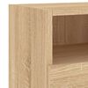 vidaXL Ντουλάπι Τοίχου Τηλεόρασης Sonoma Δρυς 60x30x30εκ. Επεξ. Ξύλο