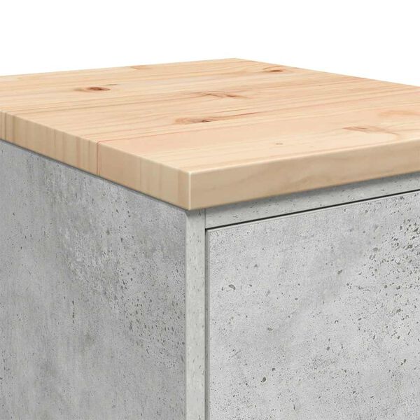 vidaXL ντουλάπι αποθήκευσης γκαράζ 40x51x85 εκ μασίφ ξύλο πεύκο