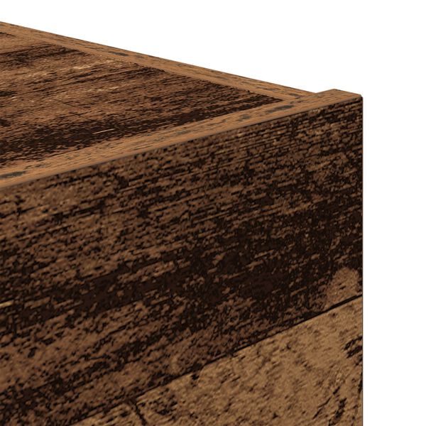 vidaXL Κομοδίνο Παλαιό ξύλο 45 x 40 x 55 εκ Επεξεργασμένο ξύλο