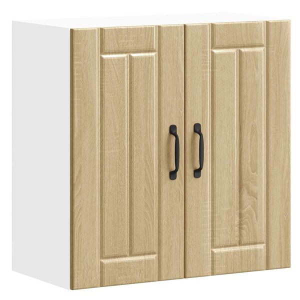 vidaXL ντουλάπι τοίχου κουζίνας "Lucca" Sonoma Oak Engineered Wood