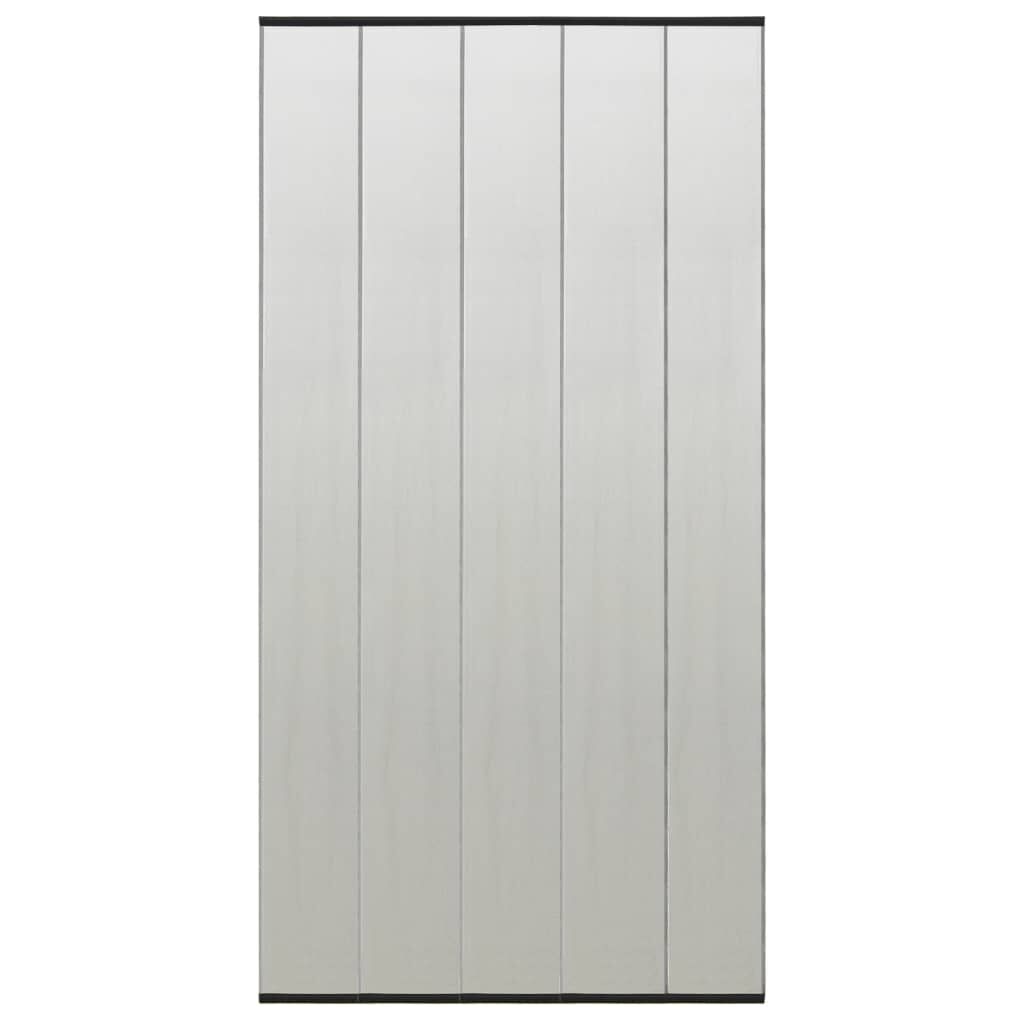 vidaXL Σήτα Πόρτας Κουρτίνα Μαύρη 100x220 εκ. από Πολυεστέρα
