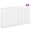 vidaXL &Sigma;&upsilon;&rho;&mu;&alpha;&tau;&omicron;&kappa;&iota;&beta;ώ&tau;&iota;&alpha; &Tau;&omicron;&xi;&omega;&tau;ά 8 &tau;&epsilon;&mu;. 400x50x200/220 &epsilon;&kappa;. &Gamma;&alpha;&lambda;&beta;&alpha;&nu;. &Alpha;&tau;&sigma;ά&lambda;&iota;