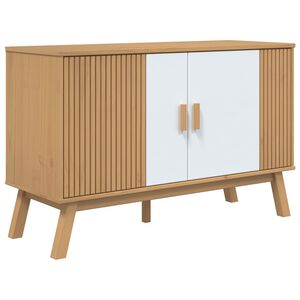 vidaXL &Mu;&pi;&omicron;&upsilon;&phi;έ&sigmaf; OLDEN &Lambda;&epsilon;&upsilon;&kappa;ό & &Kappa;&alpha;&phi;έ 114x43x73,5 &epsilon;&kappa;. &Mu;&alpha;&sigma;ί&phi; &Xi;ύ&lambda;&omicron; &Pi;&epsilon;ύ&kappa;&omicron;&upsilon;