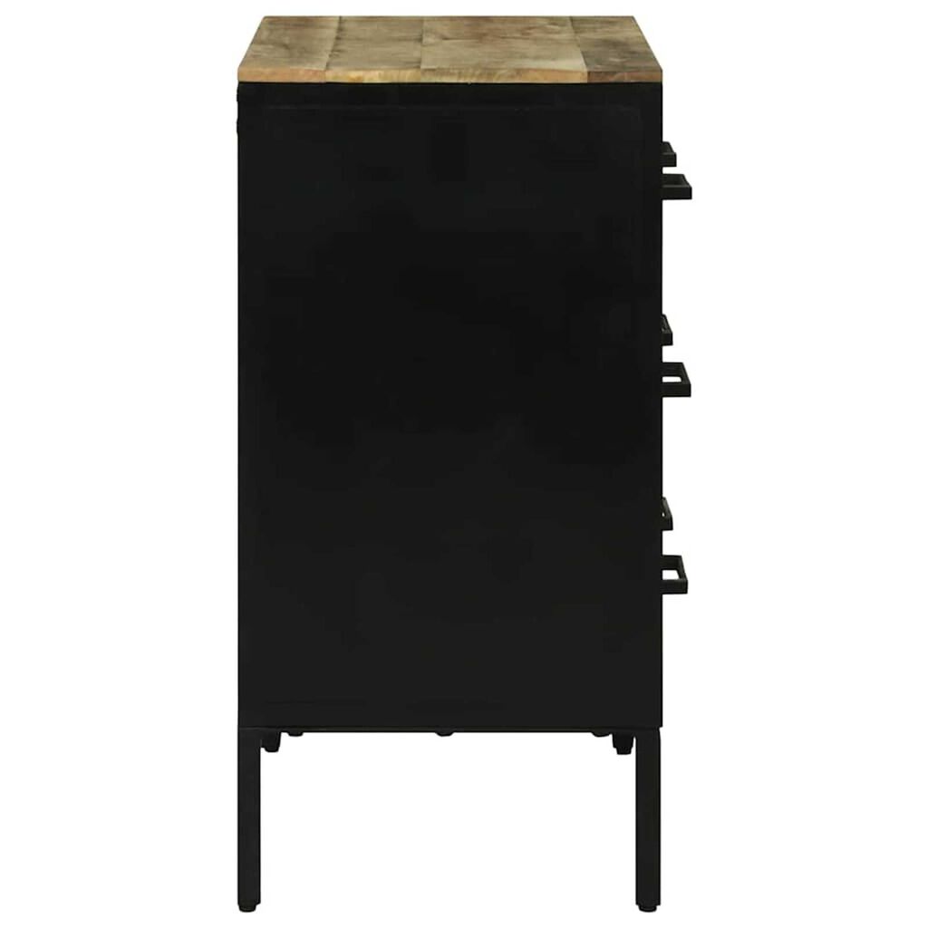 vidaXL Πλάι Καφέ 70 x 35 x 70 εκ. Μασίφ ξύλο μάνγκο