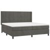 vidaXL &Kappa;&rho;&epsilon;&beta;ά&tau;&iota; Boxspring &mu;&epsilon; &Sigma;&tau;&rho;ώ&mu;&alpha; &Sigma;&kappa;&omicron;ύ&rho;&omicron; &Gamma;&kappa;&rho;&iota; 200x200 &epsilon;&kappa;. &Beta;&epsilon;&lambda;&omicron;ύ&delta;&iota;&nu;&omicron;