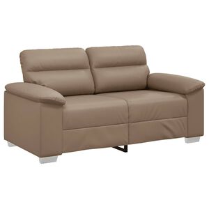 vidaXL &Delta;&iota;&theta;έ&sigma;&iota;&omicron;&sigmaf; &Kappa;&alpha;&nu;&alpha;&pi;έ&sigmaf; Cappuccino 160x81x84 &epsilon;&kappa;. &alpha;&pi;ό &Sigma;&upsilon;&nu;&theta;&epsilon;&tau;&iota;&kappa;ό &Delta;έ&rho;&mu;&alpha;