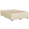 vidaXL &Kappa;&rho;&epsilon;&beta;ά&tau;&iota; Boxspring &mu;&epsilon; &Sigma;&tau;&rho;ώ&mu;&alpha; &Kappa;&rho;&epsilon;&mu; 160x200 &epsilon;&kappa;. &Upsilon;&phi;&alpha;&sigma;&mu;ά&tau;&iota;&nu;&omicron;