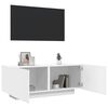 vidaXL Έπιπλο Τηλεόρασης Λευκό 100 x 35 x 40 εκ. Επεξ. Ξύλο