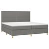 vidaXL &Kappa;&rho;&epsilon;&beta;ά&tau;&iota; Boxspring &mu;&epsilon; &Sigma;&tau;&rho;ώ&mu;&alpha; &Sigma;&kappa;&omicron;ύ&rho;&omicron; &Gamma;&kappa;&rho;&iota; 200x200 &epsilon;&kappa;. &Upsilon;&phi;&alpha;&sigma;&mu;ά&tau;&iota;&nu;&omicron;