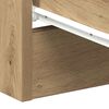 vidaXL Κομοδίνο Αρτισιανή Δρυς 38x35x55 εκ. από Επεξεργασμένο Ξύλο