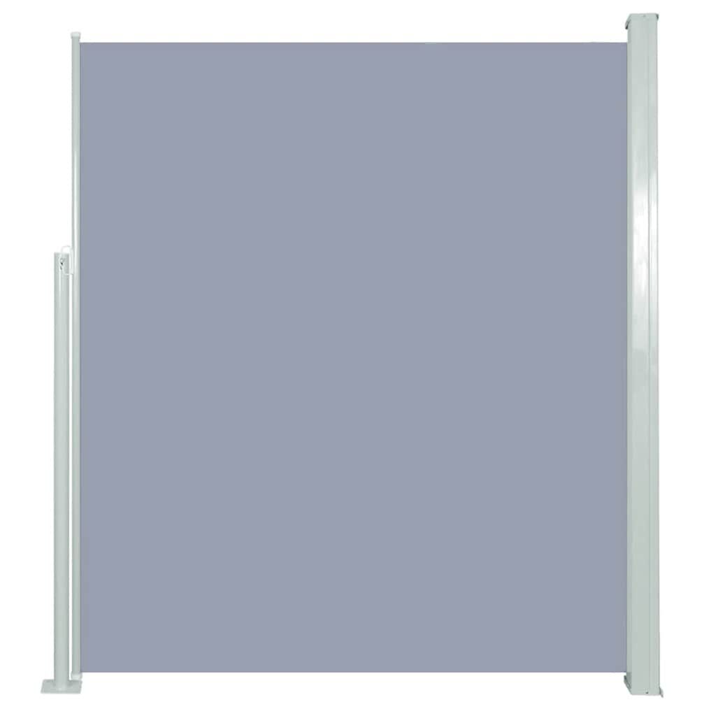 vidaXL Σκίαστρο Πλαϊνό Συρόμενο Γκρι 160 x 500 εκ.