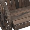 vidaXL Καρέκλες Κήπου Adirondack 2 τεμ. από Μασίφ Ξύλο Ελάτης
