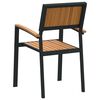 vidaXL Καρέκλα Κήπου 2 pcs Καφέ 56 x 57 x 87εκ. Μασίφ ξύλο ακακίας