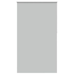 vidaXL Roller Blind Blackout &alpha;&nu;&omicron;&iota;&chi;&tau;ό &gamma;&kappa;&rho;&iota; 130x230 cm &Pi;&lambda;ά&tau;&omicron;&sigmaf; &upsilon;&phi;ά&sigma;&mu;&alpha;&tau;&omicron;&sigmaf;