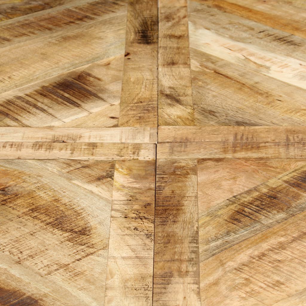vidaXL Τραπεζαρία Στρογγυλή 150 x 76 εκ. από Μασίφ Ξύλο Μάνγκο