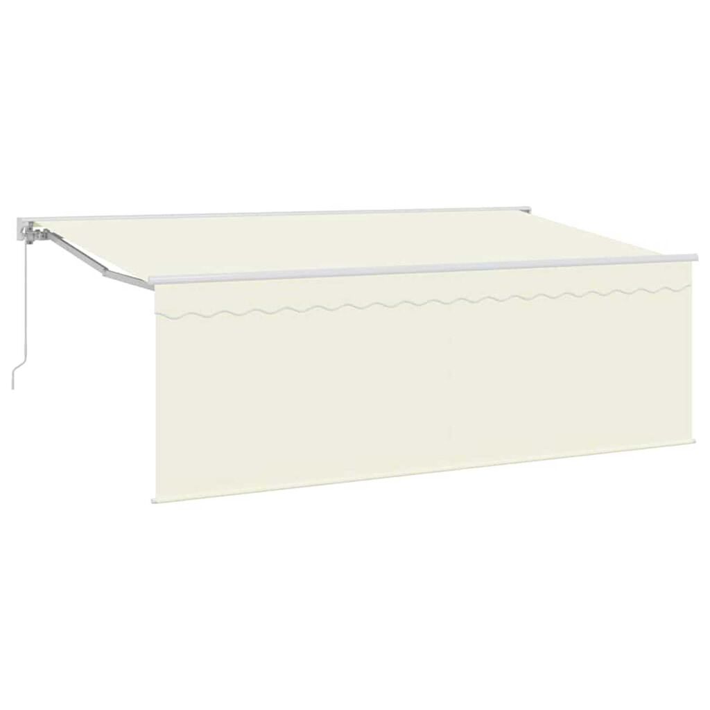 vidaXL Σκηνίτσα Αναδιπλούμενη Κρεμ 400 x 200 cm ύφασμα