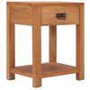 vidaXL Κομοδίνο 35 x 35 x 50 εκ. από Μασίφ Ξύλο Teak