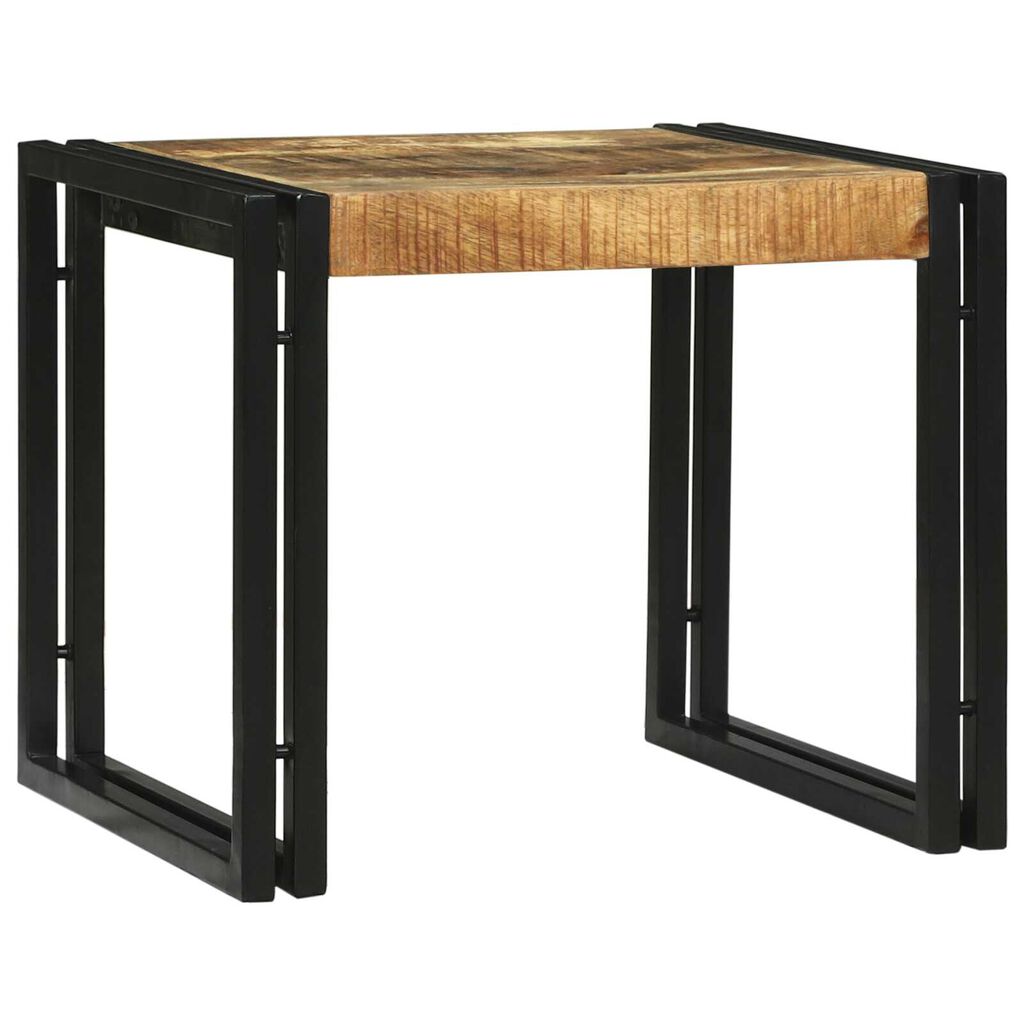 vidaXL Τραπεζάκι σαλονιού 2 pcs Καφέ 48 x 40 x 40 εκ Μασίφ ξύλο μάνγκο