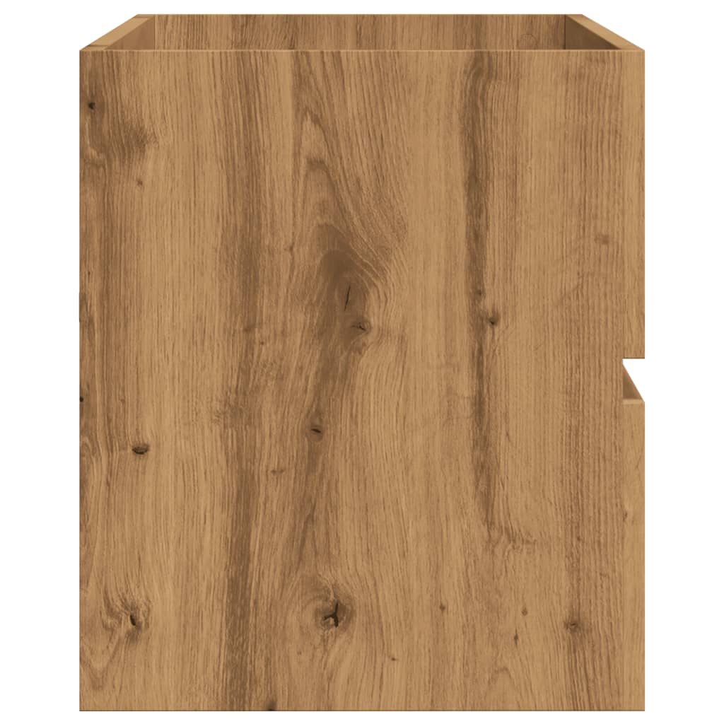 vidaXL Ντουλάπι Νιπτήρα Αρτισιανή Δρυς 100x38,5x45 εκ. Επεξ. Ξύλο