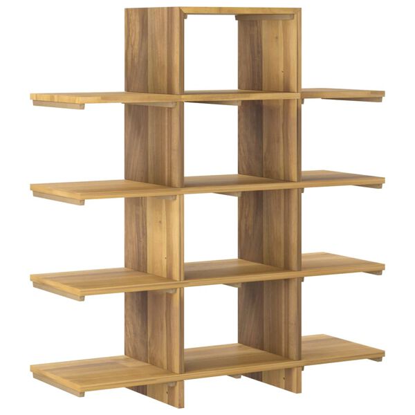vidaXL Βιβλιοθήκη 100 x 30 x 120 εκ. από Μασίφ Ξύλο Teak