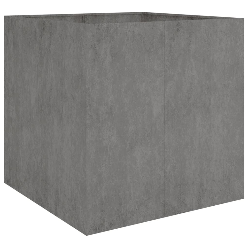 vidaXL Ζαρντινιέρα 80 x 80 x 80 εκ. από Ατσάλι Σκληρυθέν στον Αέρα