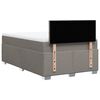 vidaXL &Kappa;&rho;&epsilon;&beta;ά&tau;&iota; Boxspring &mu;&epsilon; &Sigma;&tau;&rho;ώ&mu;&alpha; Taupe 120x200 &epsilon;&kappa;. &Upsilon;&phi;&alpha;&sigma;&mu;ά&tau;&iota;&nu;&omicron;