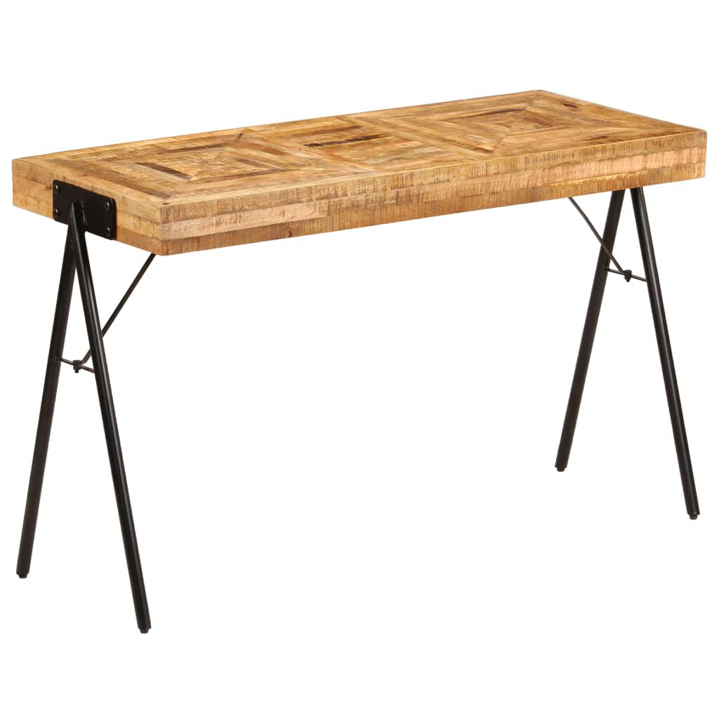 vidaXL Γραφείο 118 x 50 x 75 εκ. από Μασίφ Ξύλο Μάνγκο