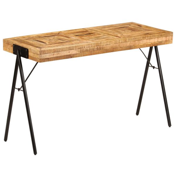 vidaXL Γραφείο 118 x 50 x 75 εκ. από Μασίφ Ξύλο Μάνγκο