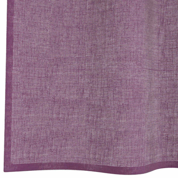 vidaXL Κουρτίνες Voile με βρόχους 2 τεμάχια Μοβ 140x245 εκ.