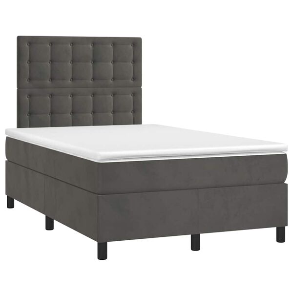 vidaXL &Kappa;&rho;&epsilon;&beta;ά&tau;&iota; Boxspring &mu;&epsilon; &Sigma;&tau;&rho;ώ&mu;&alpha; &Sigma;&kappa;&omicron;ύ&rho;&omicron; &Gamma;&kappa;&rho;&iota; 120x190 &epsilon;&kappa;. &Beta;&epsilon;&lambda;&omicron;ύ&delta;&iota;&nu;&omicron;