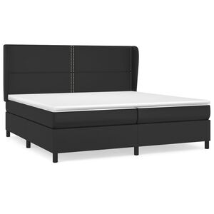 vidaXL &Kappa;&rho;&epsilon;&beta;ά&tau;&iota; Boxspring &mu;&epsilon; &Sigma;&tau;&rho;ώ&mu;&alpha; &Mu;&alpha;ύ&rho;&omicron; 200x200 &epsilon;&kappa;. &Sigma;&upsilon;&nu;&theta;&epsilon;&tau;&iota;&kappa;ό &Delta;έ&rho;&mu;&alpha;