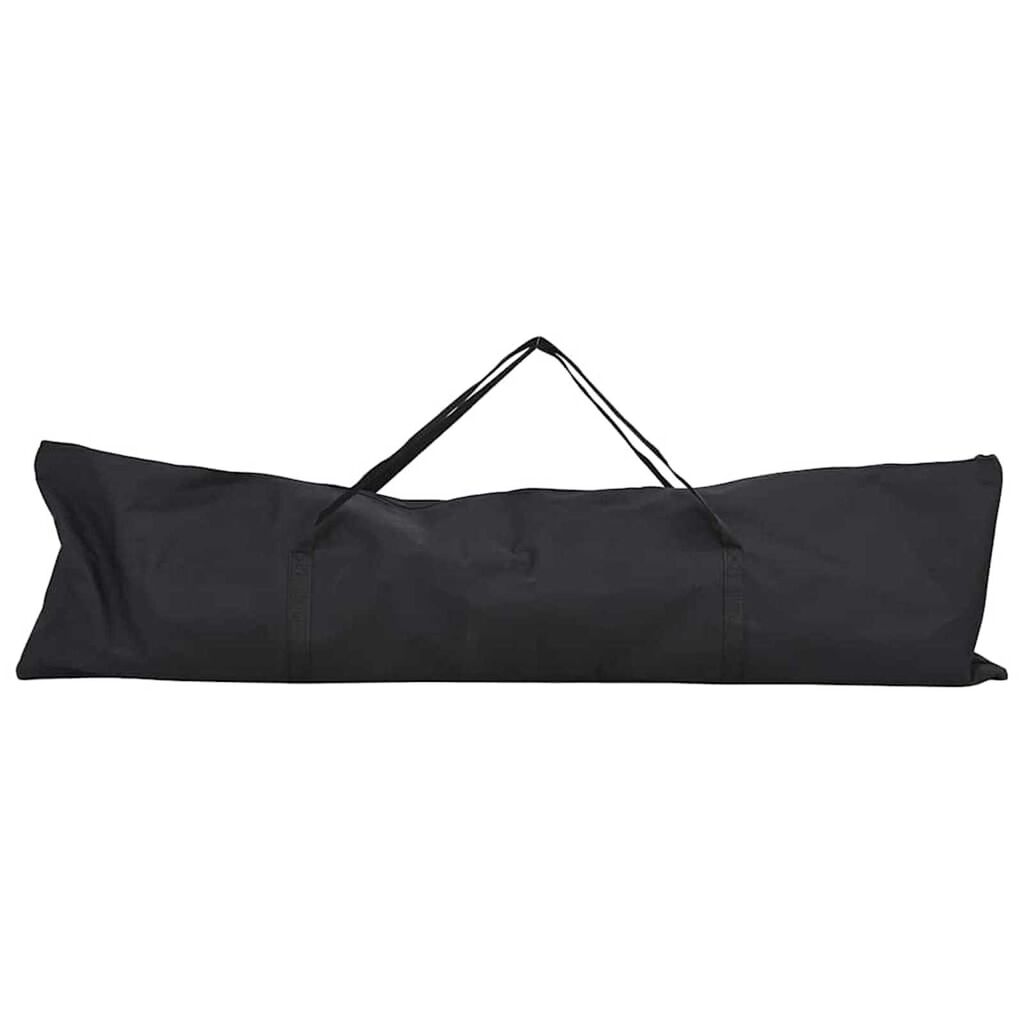 vidaXL Μπέιζμπολ & Σόφτμπολ Μαύρο 214.5 x 89.5 x 181 εκ. Πολυεστέρας