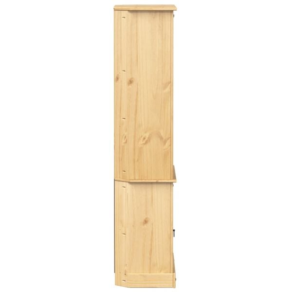 vidaXL Ντουλάπι Corona 74 x 38 x 170 εκ. από Μασίφ Ξύλο Πεύκου