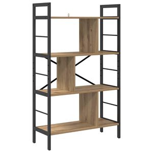 vidaXL &Rho;ά&phi;&iota; &Beta;&iota;&beta;&lambda;ί&omega;&nu; 7 &epsilon;&pi;&iota;&pi;έ&delta;&omega;&nu; 75 x 30 x 123,5 &epsilon;&kappa;. &Epsilon;&pi;&epsilon;&xi;&epsilon;&rho;&gamma;&alpha;&sigma;&mu;έ&nu;&omicron; &Xi;ύ&lambda;&omicron;