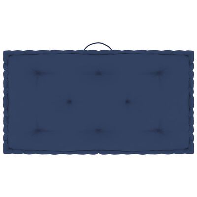 vidaXL Μαξιλάρες Δαπέδου/Παλέτας 5 τεμ. Ανοιχ. Ναυτικό Μπλε Βαμβακερές