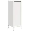 vidaXL Ντουλάπι Λευκό 39x35x103,5 εκ. από Ατσάλι