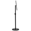 vidaXL Βάσεις Αφισών 2 pcs Μαύρο 32.5x 24 x 78 εκ Κράμα Αλουμινίου
