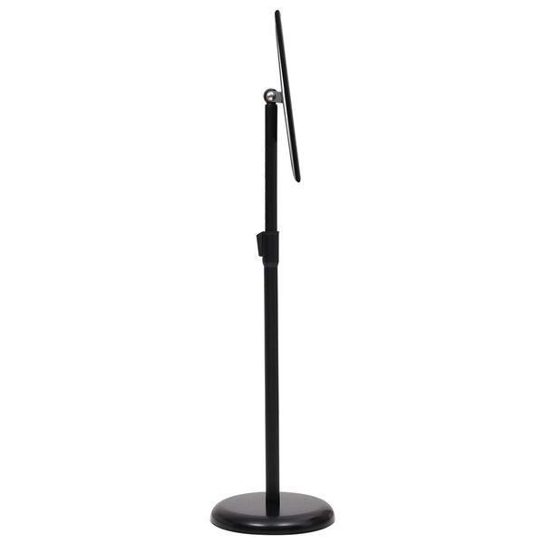 vidaXL Βάσεις Αφισών 2 pcs Μαύρο 32.5x 24 x 78 εκ Κράμα Αλουμινίου