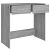 vidaXL Γραφείο Γκρι Sonoma 80 x 40 x 75 εκ. από Επεξεργασμένο Ξύλο