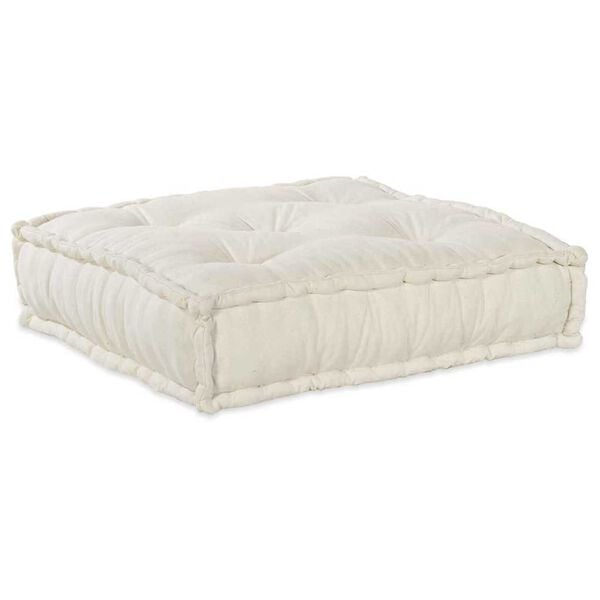 vidaXL Αρθρωτός Καναπές 2 pcs Κρεμ 140 x 70 x 36 εκ ύφασμα